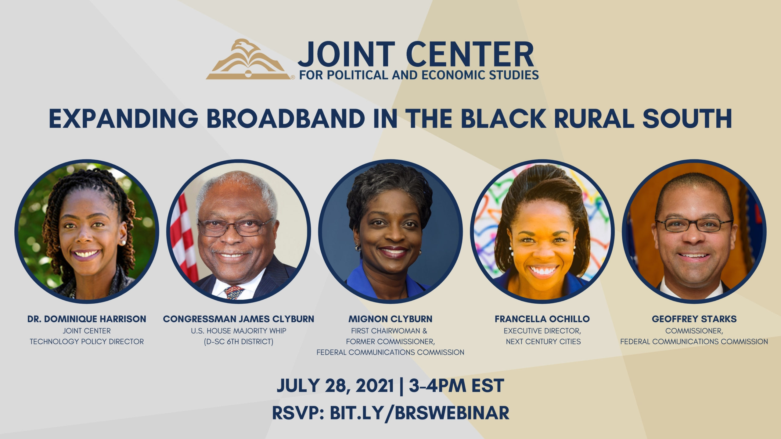 Expanding Broadband in the Black Rural South event flyer