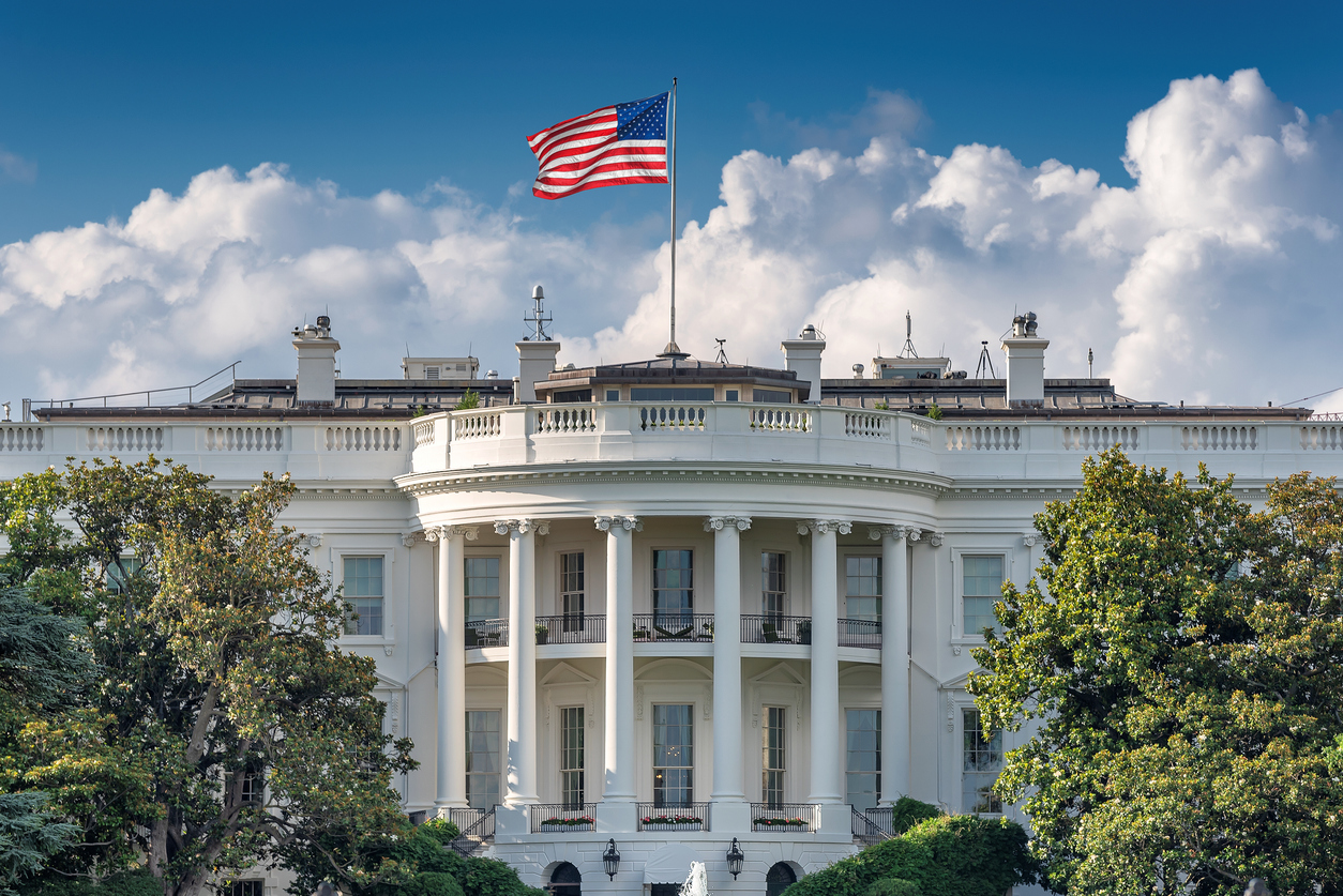 The White House in Washington, DC