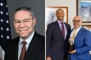 Joint Center Posthumously Presents Secretary of State Colin Powell with the Louis E. Martin Great American Award