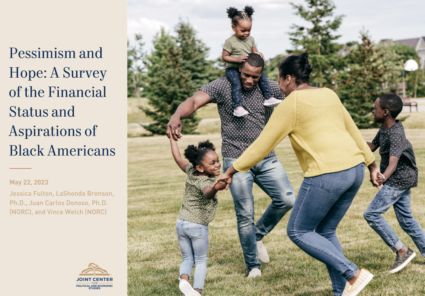 Pessimism and Hope A Survey of the Financial Status and Aspirations of Black Americans