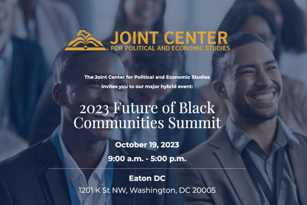 2023 Future of Black Communities Summit Promo Image